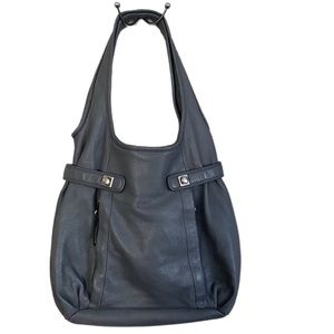 Vintage Banana Republic Large Pebble Cow Leather Hobo Handbag/Shoulder bag.